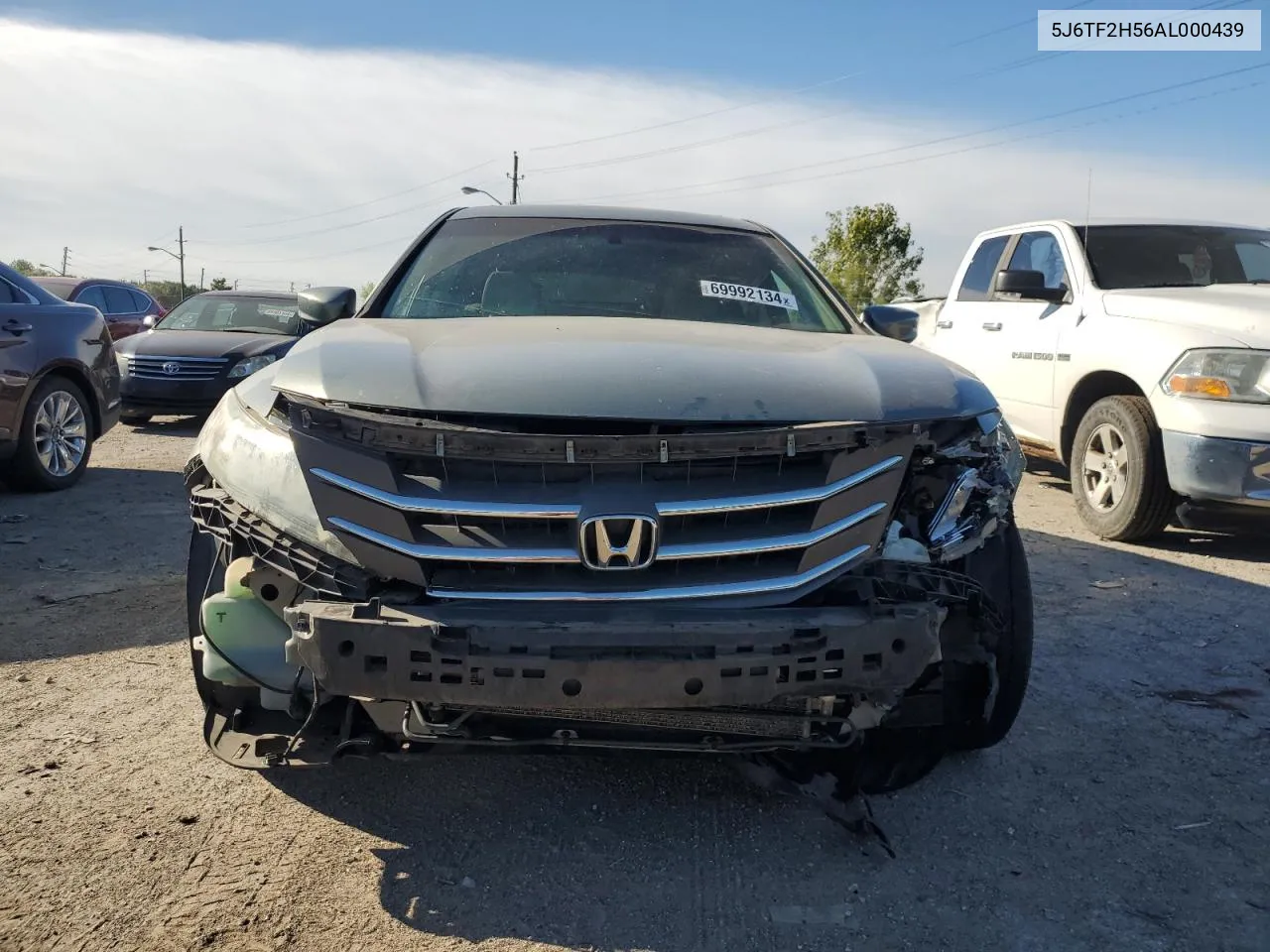 2010 Honda Accord Crosstour Exl VIN: 5J6TF2H56AL000439 Lot: 69992134