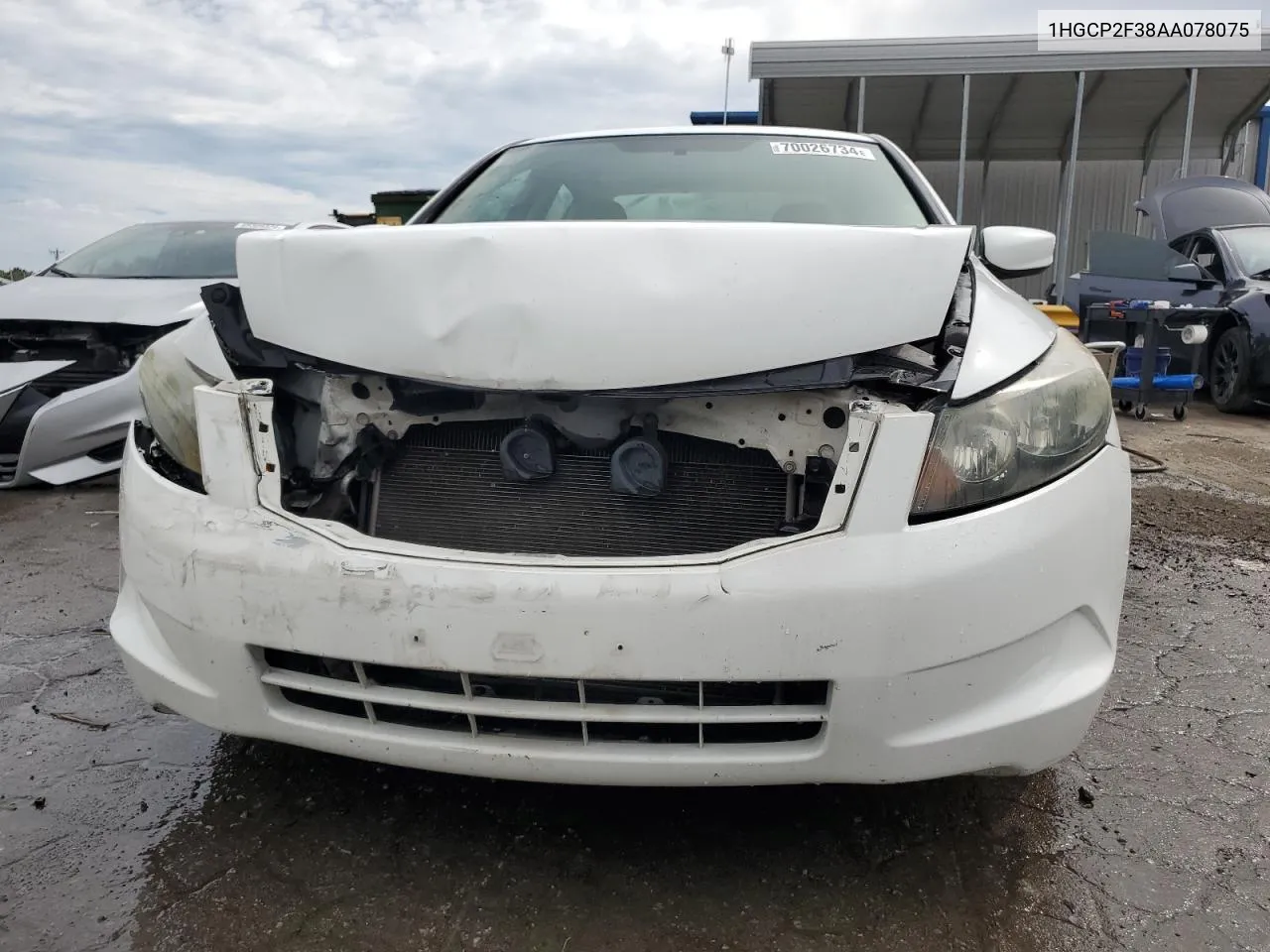 1HGCP2F38AA078075 2010 Honda Accord Lx