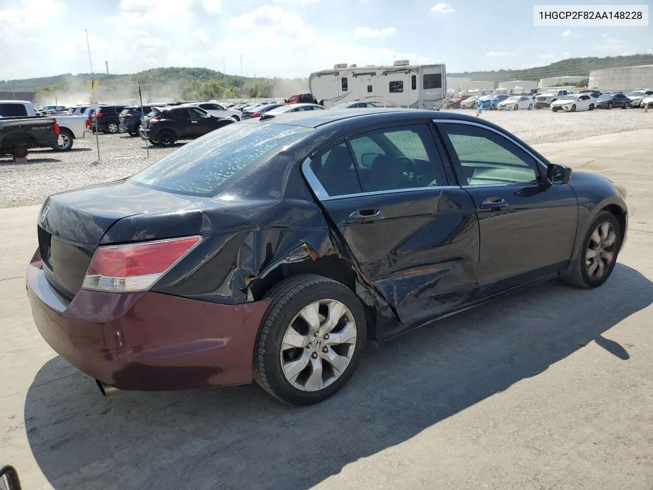 2010 Honda Accord Exl VIN: 1HGCP2F82AA148228 Lot: 70237894