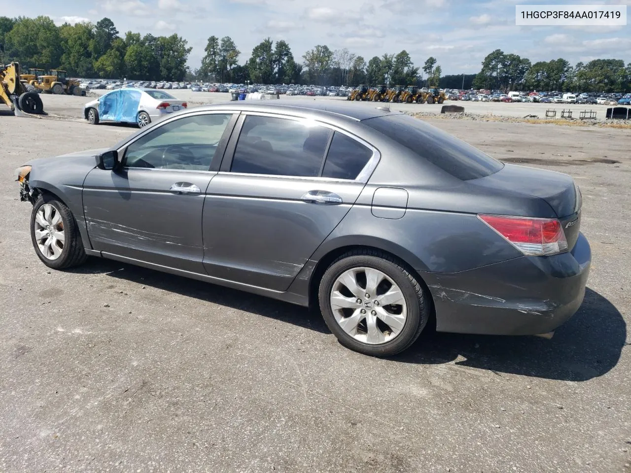 2010 Honda Accord Exl VIN: 1HGCP3F84AA017419 Lot: 70375644