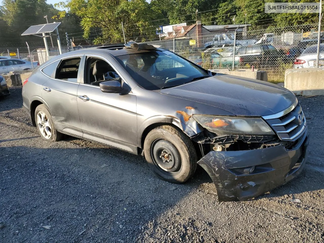 2010 Honda Accord Crosstour Exl VIN: 5J6TF1H58AL015504 Lot: 70414924