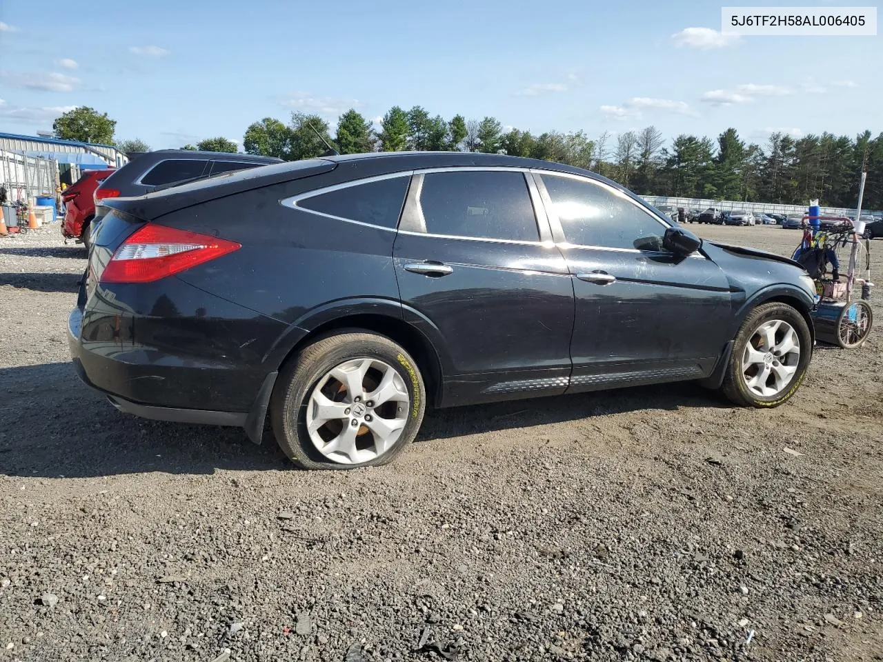 2010 Honda Accord Crosstour Exl VIN: 5J6TF2H58AL006405 Lot: 70454484