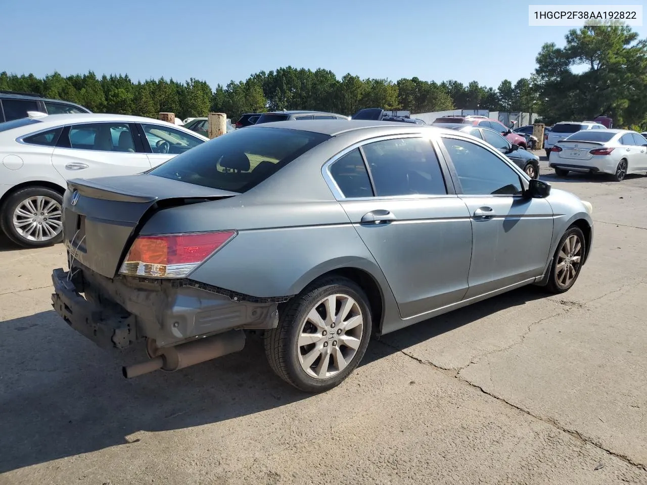 2010 Honda Accord Lx VIN: 1HGCP2F38AA192822 Lot: 70481684