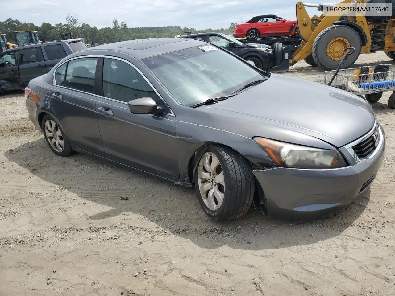 2010 Honda Accord Exl VIN: 1HGCP2F84AA167640 Lot: 70639634