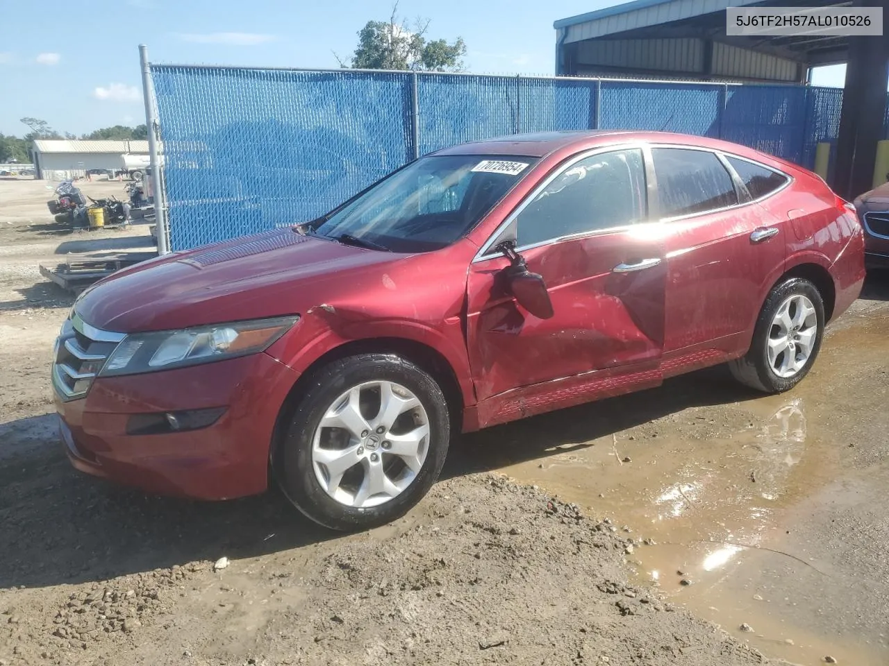 2010 Honda Accord Crosstour Exl VIN: 5J6TF2H57AL010526 Lot: 70726954