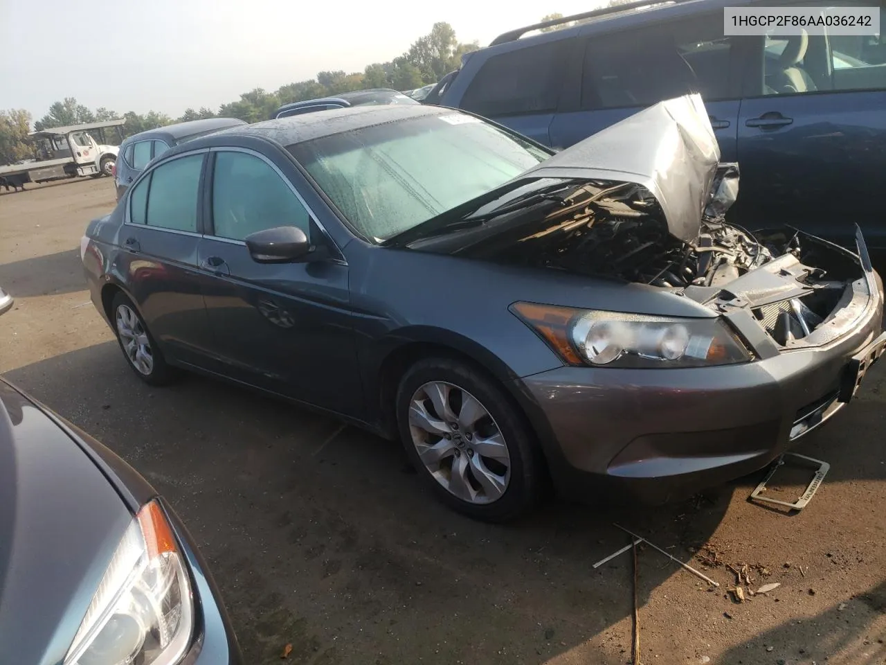 1HGCP2F86AA036242 2010 Honda Accord Exl