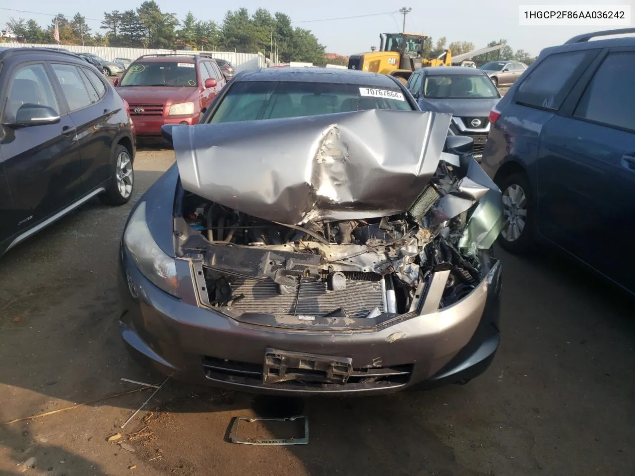 1HGCP2F86AA036242 2010 Honda Accord Exl