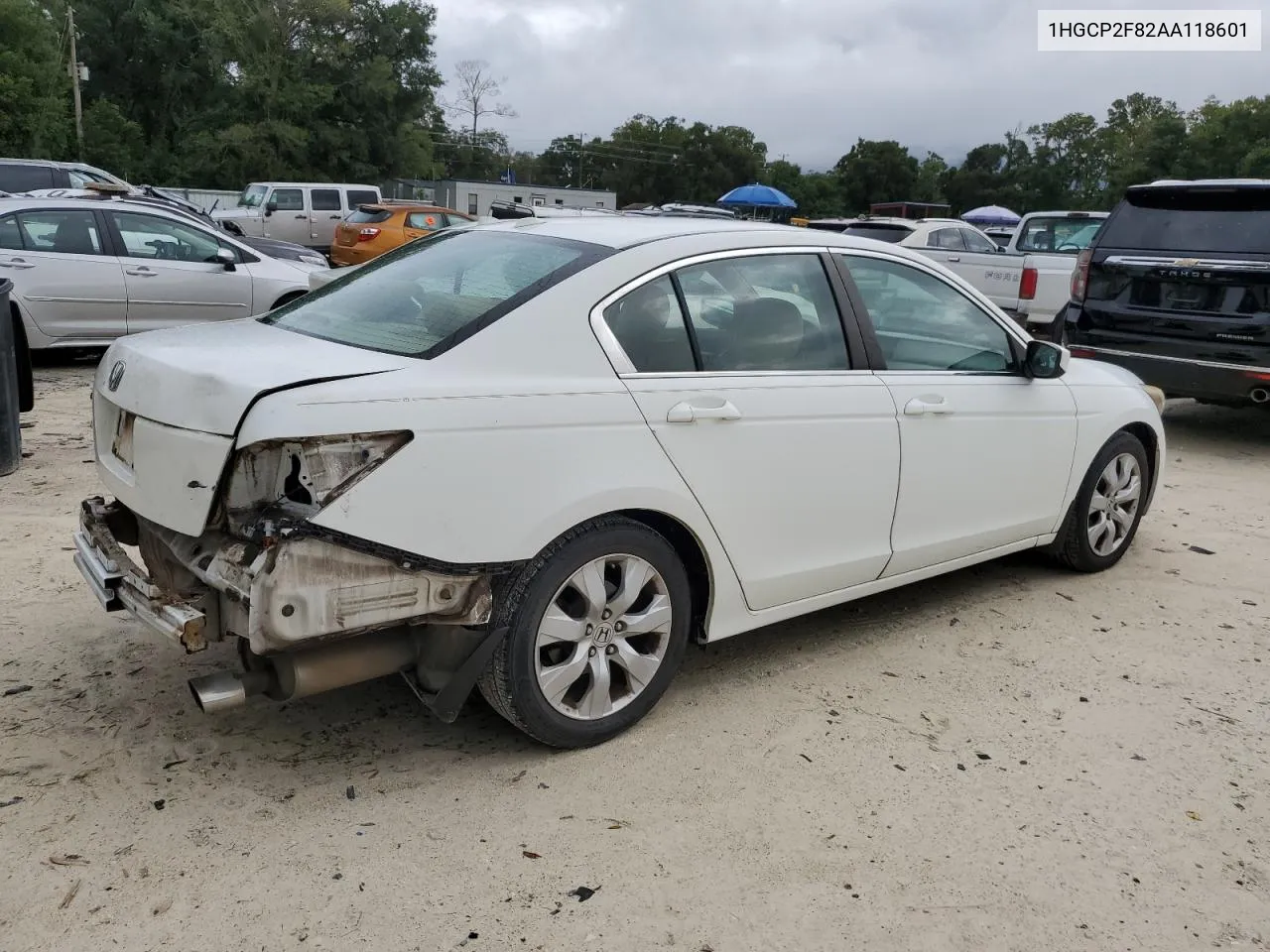 2010 Honda Accord Exl VIN: 1HGCP2F82AA118601 Lot: 70961914