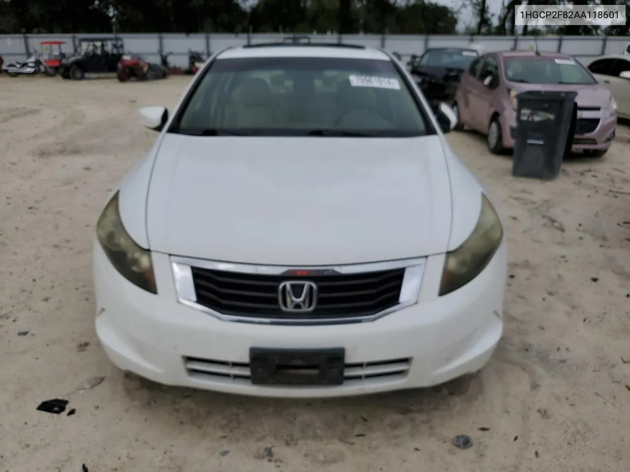 1HGCP2F82AA118601 2010 Honda Accord Exl