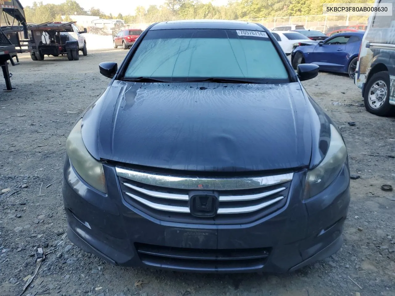 2010 Honda Accord Exl VIN: 5KBCP3F80AB008630 Lot: 70976714