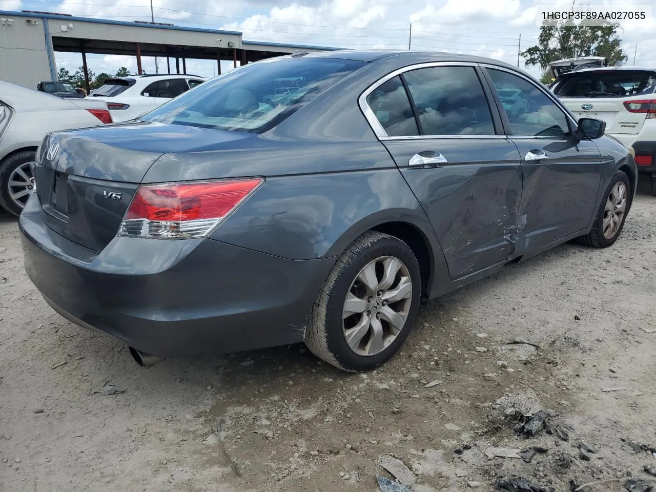 2010 Honda Accord Exl VIN: 1HGCP3F89AA027055 Lot: 71009124