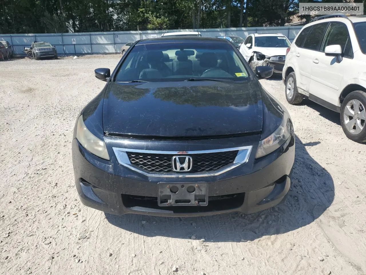 1HGCS1B89AA000401 2010 Honda Accord Exl