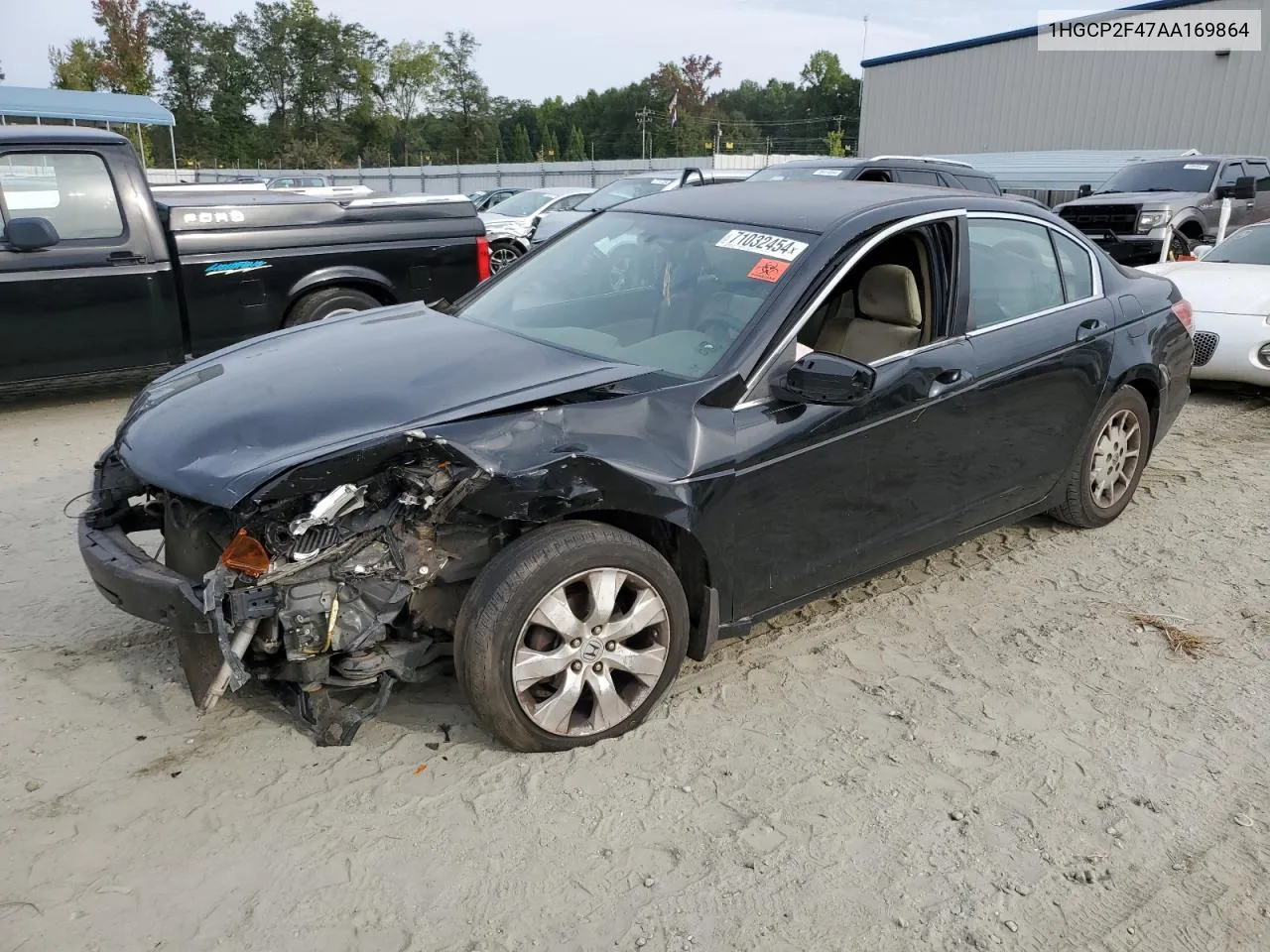 1HGCP2F47AA169864 2010 Honda Accord Lxp