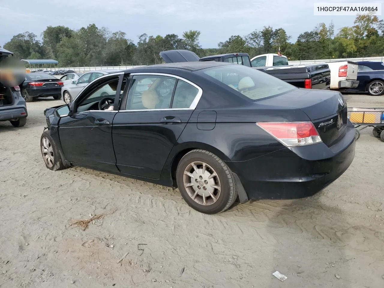 2010 Honda Accord Lxp VIN: 1HGCP2F47AA169864 Lot: 71032454