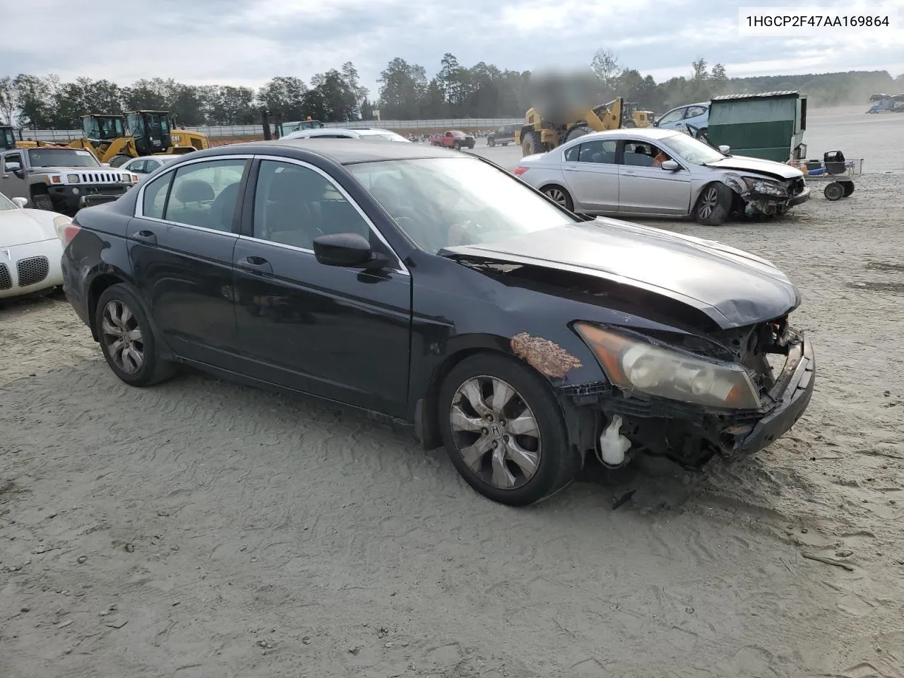 2010 Honda Accord Lxp VIN: 1HGCP2F47AA169864 Lot: 71032454