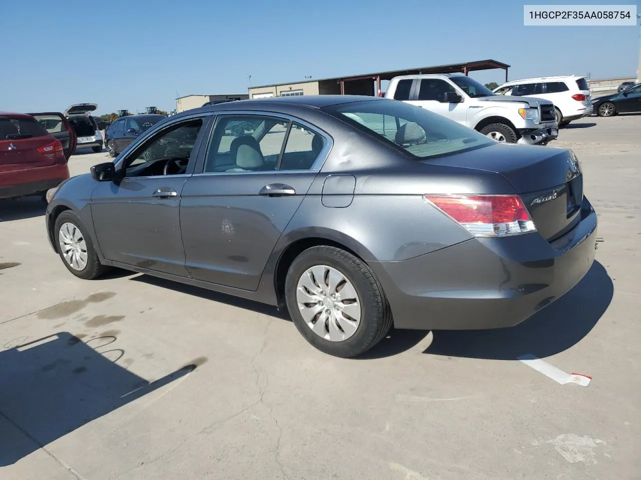 2010 Honda Accord Lx VIN: 1HGCP2F35AA058754 Lot: 71106204