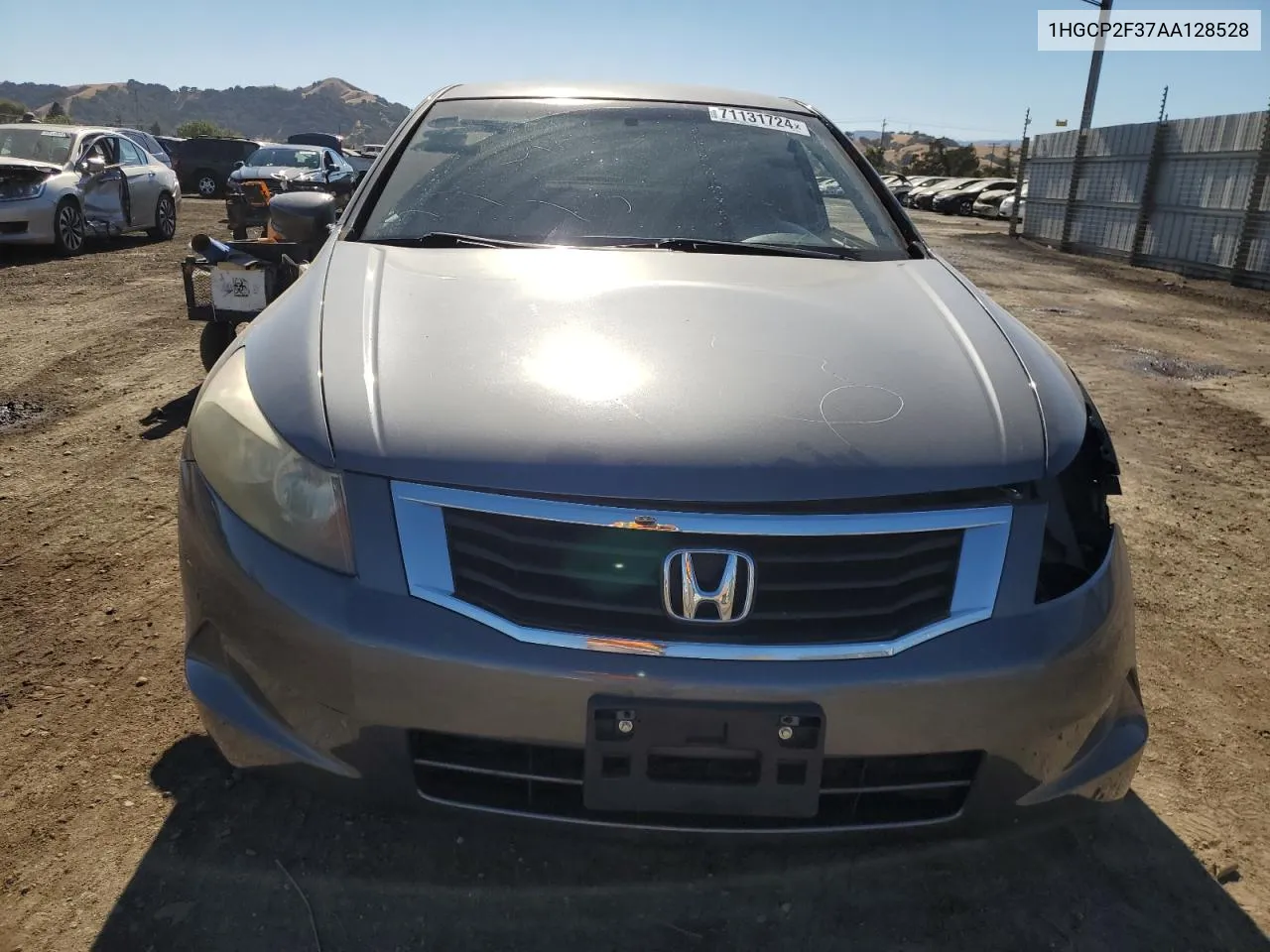 1HGCP2F37AA128528 2010 Honda Accord Lx