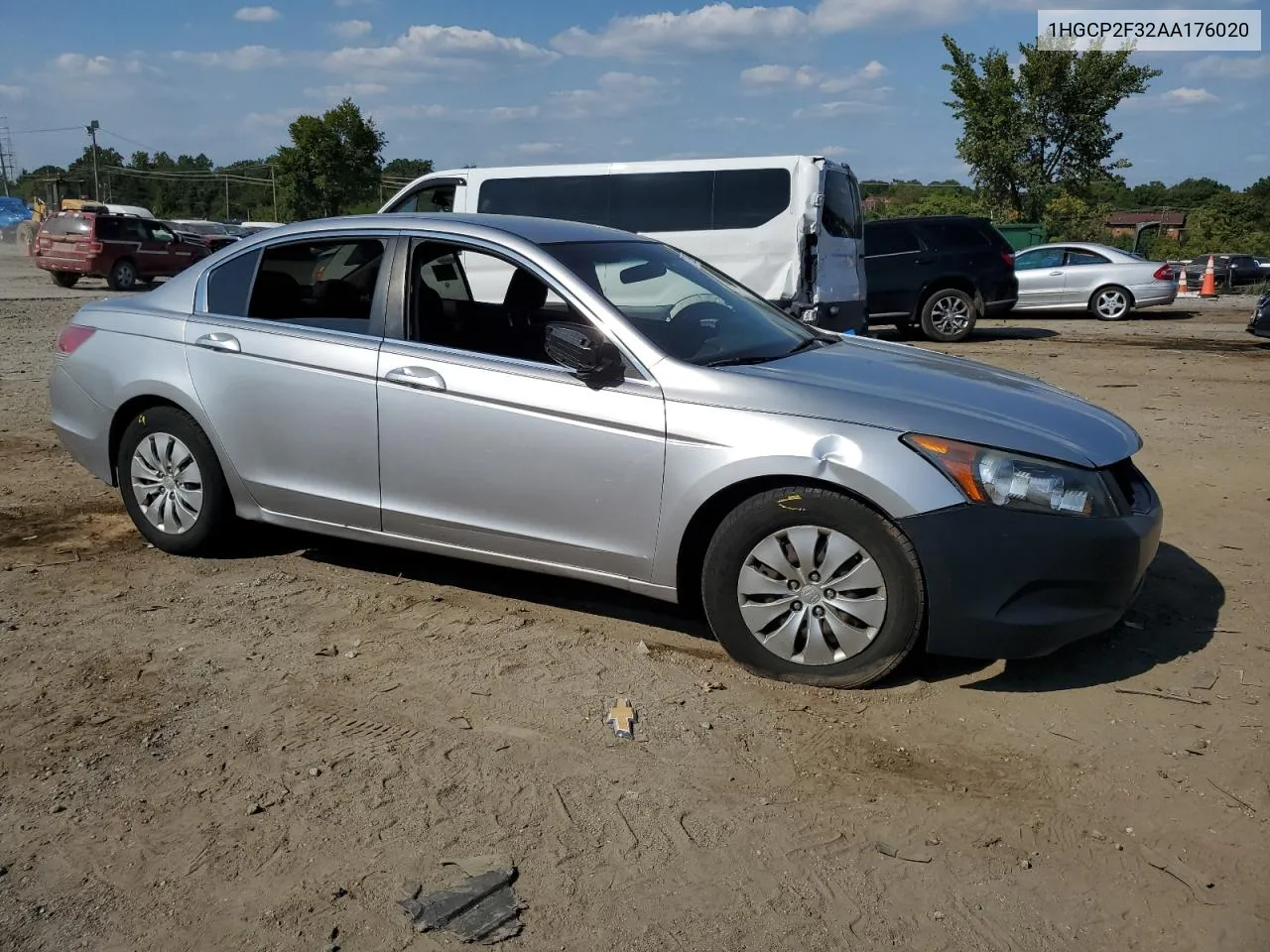 2010 Honda Accord Lx VIN: 1HGCP2F32AA176020 Lot: 71209804