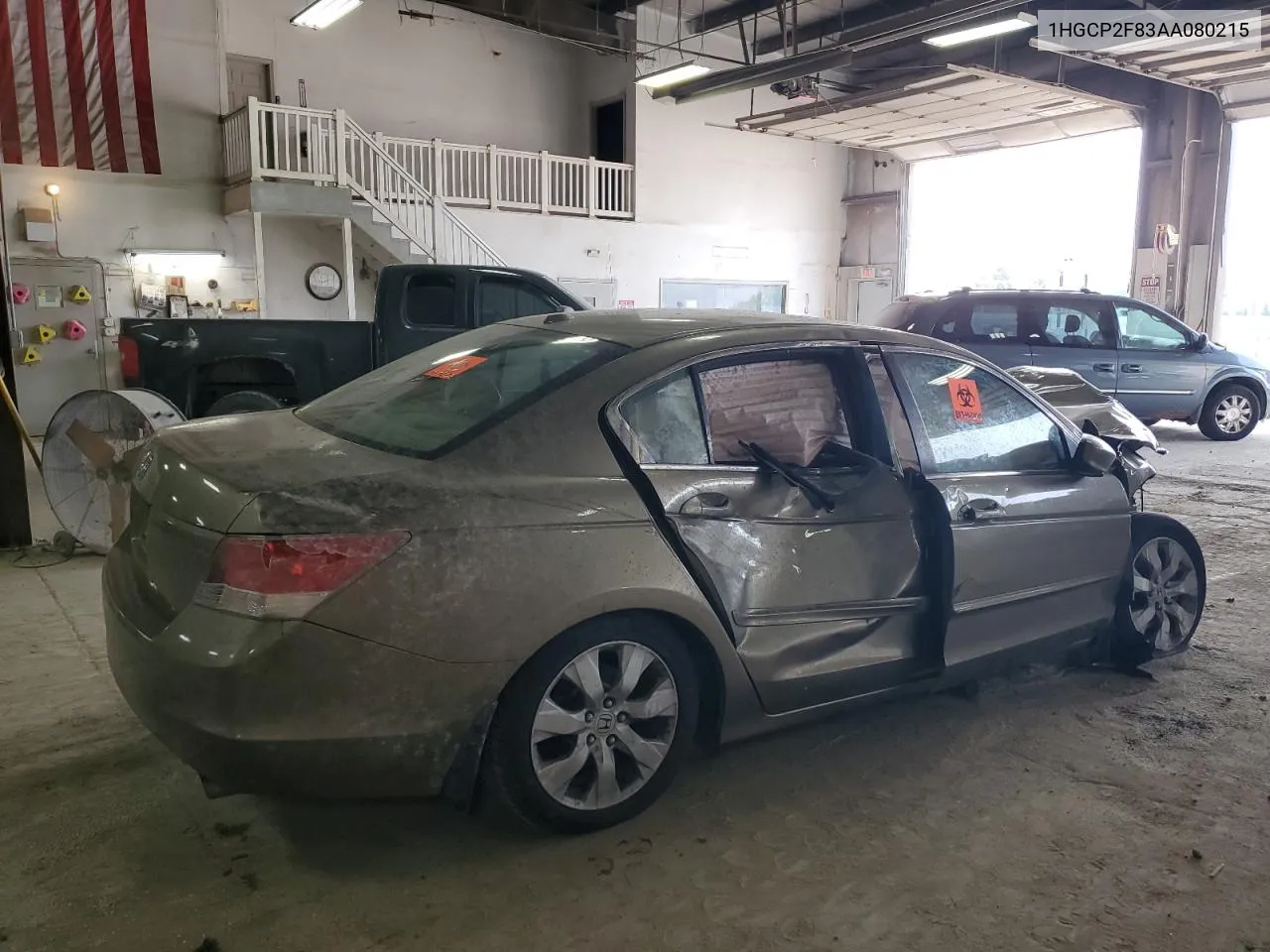 1HGCP2F83AA080215 2010 Honda Accord Exl