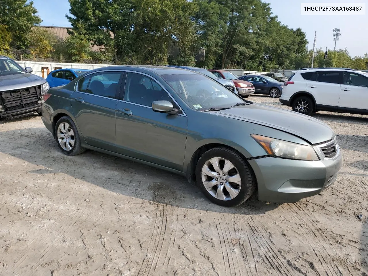 2010 Honda Accord Ex VIN: 1HGCP2F73AA163487 Lot: 71287844