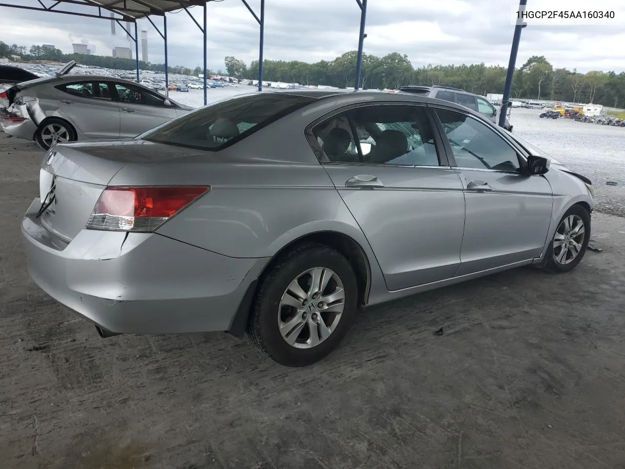 2010 Honda Accord Lxp VIN: 1HGCP2F45AA160340 Lot: 71545114