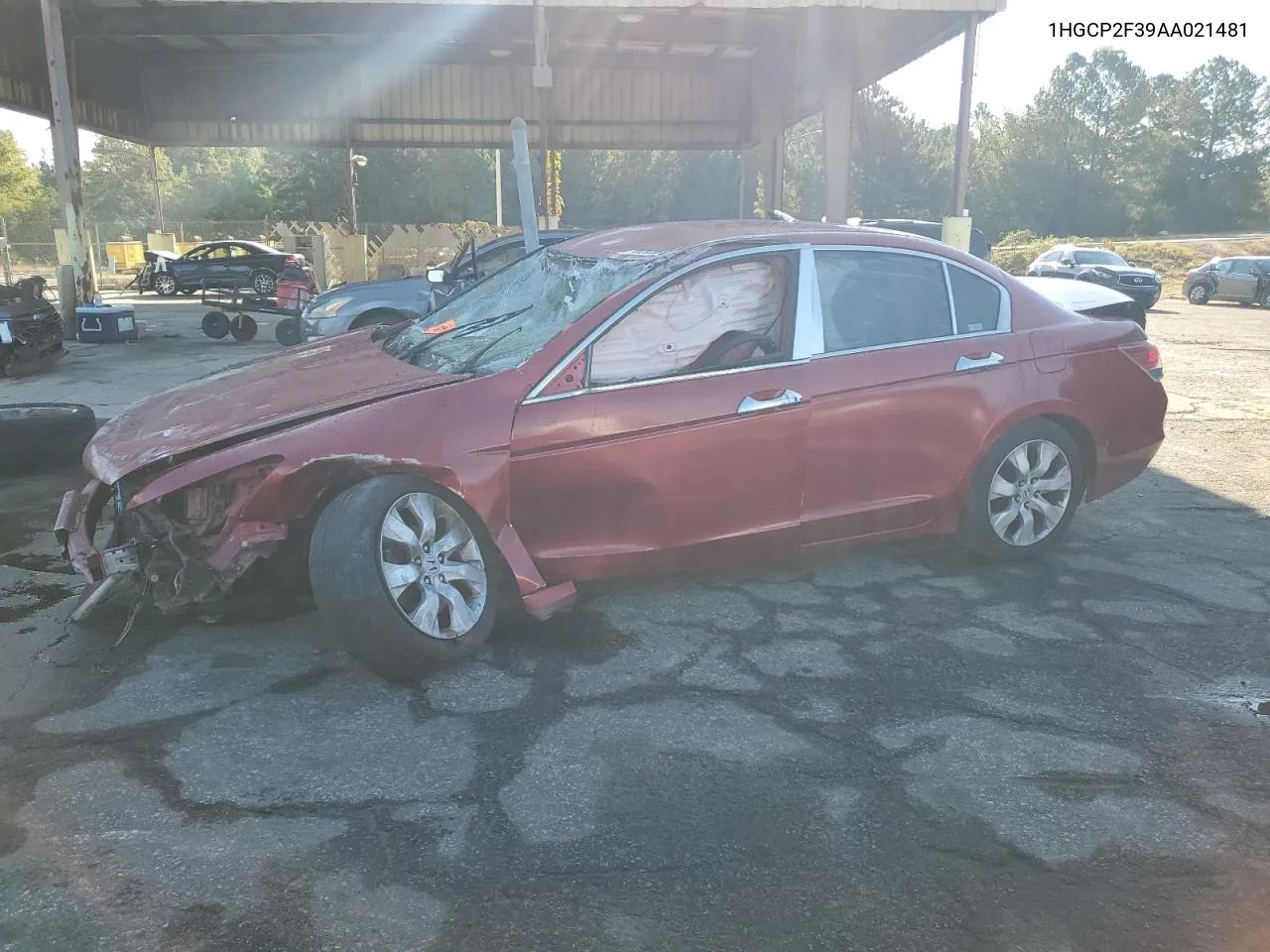 1HGCP2F39AA021481 2010 Honda Accord Lx