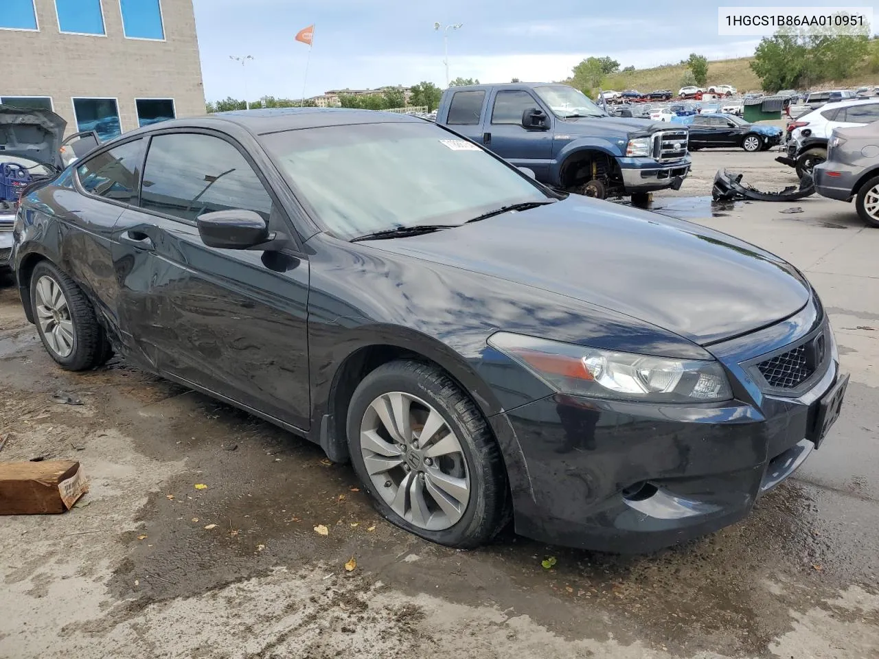 2010 Honda Accord Exl VIN: 1HGCS1B86AA010951 Lot: 71886754