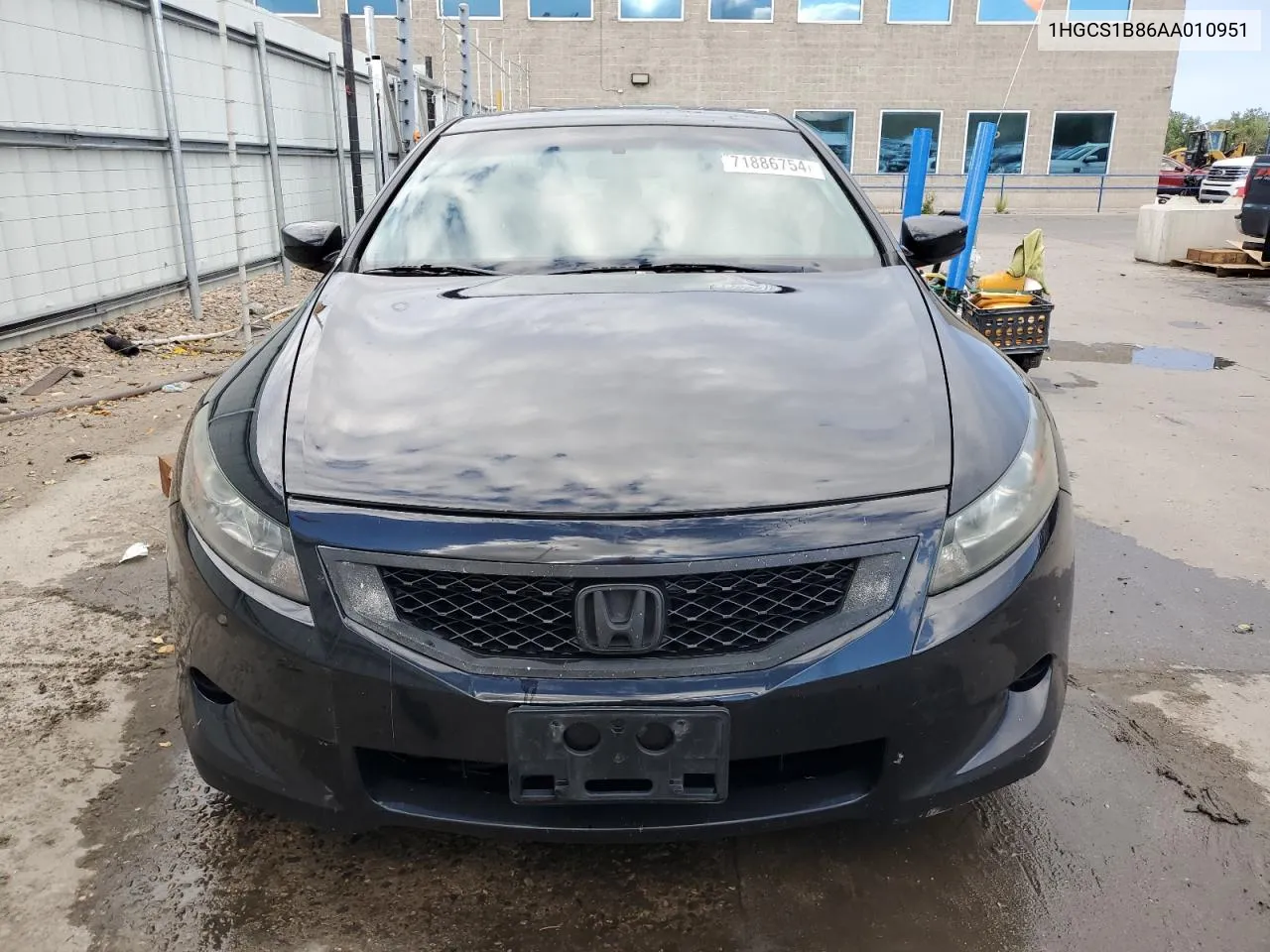 2010 Honda Accord Exl VIN: 1HGCS1B86AA010951 Lot: 71886754