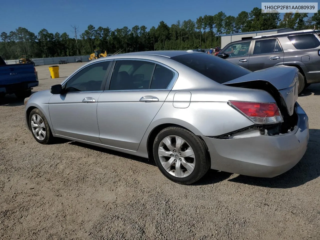 2010 Honda Accord Exl VIN: 1HGCP2F81AA080939 Lot: 71966464