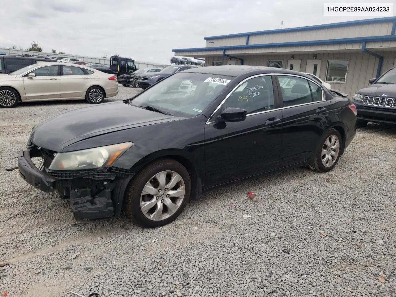 2010 Honda Accord Exl VIN: 1HGCP2E89AA024233 Lot: 72423953