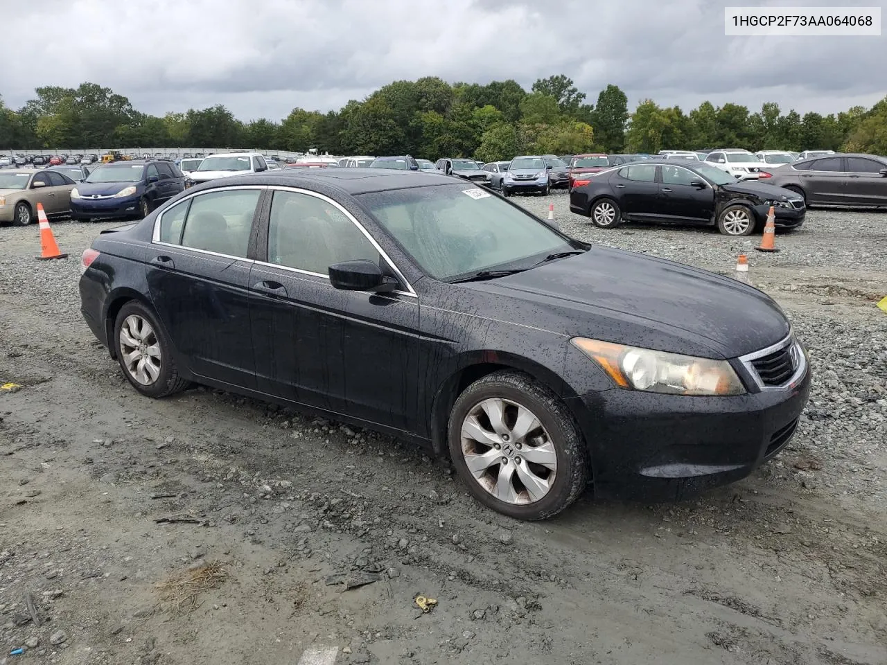 2010 Honda Accord Ex VIN: 1HGCP2F73AA064068 Lot: 72564194