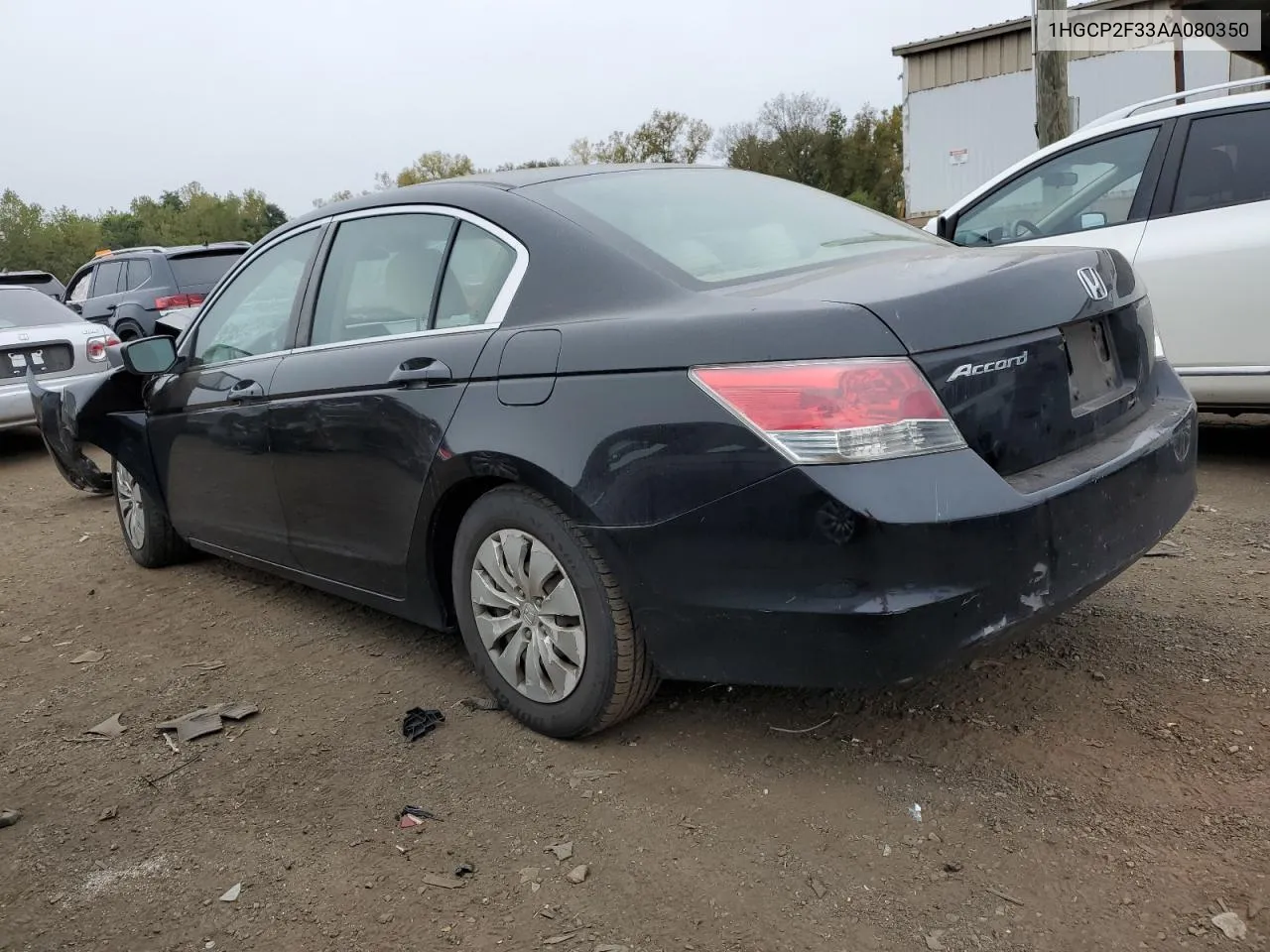 1HGCP2F33AA080350 2010 Honda Accord Lx