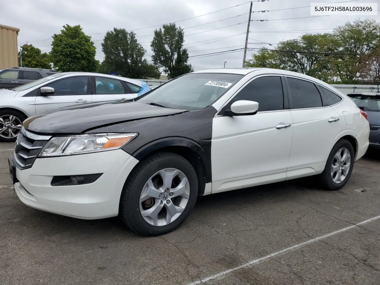 2010 Honda Accord Crosstour Exl VIN: 5J6TF2H58AL003696 Lot: 72735904