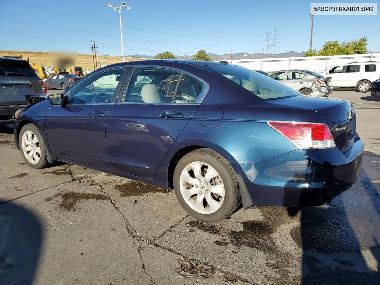 2010 Honda Accord Exl VIN: 5KBCP3F8XAB015049 Lot: 72942964