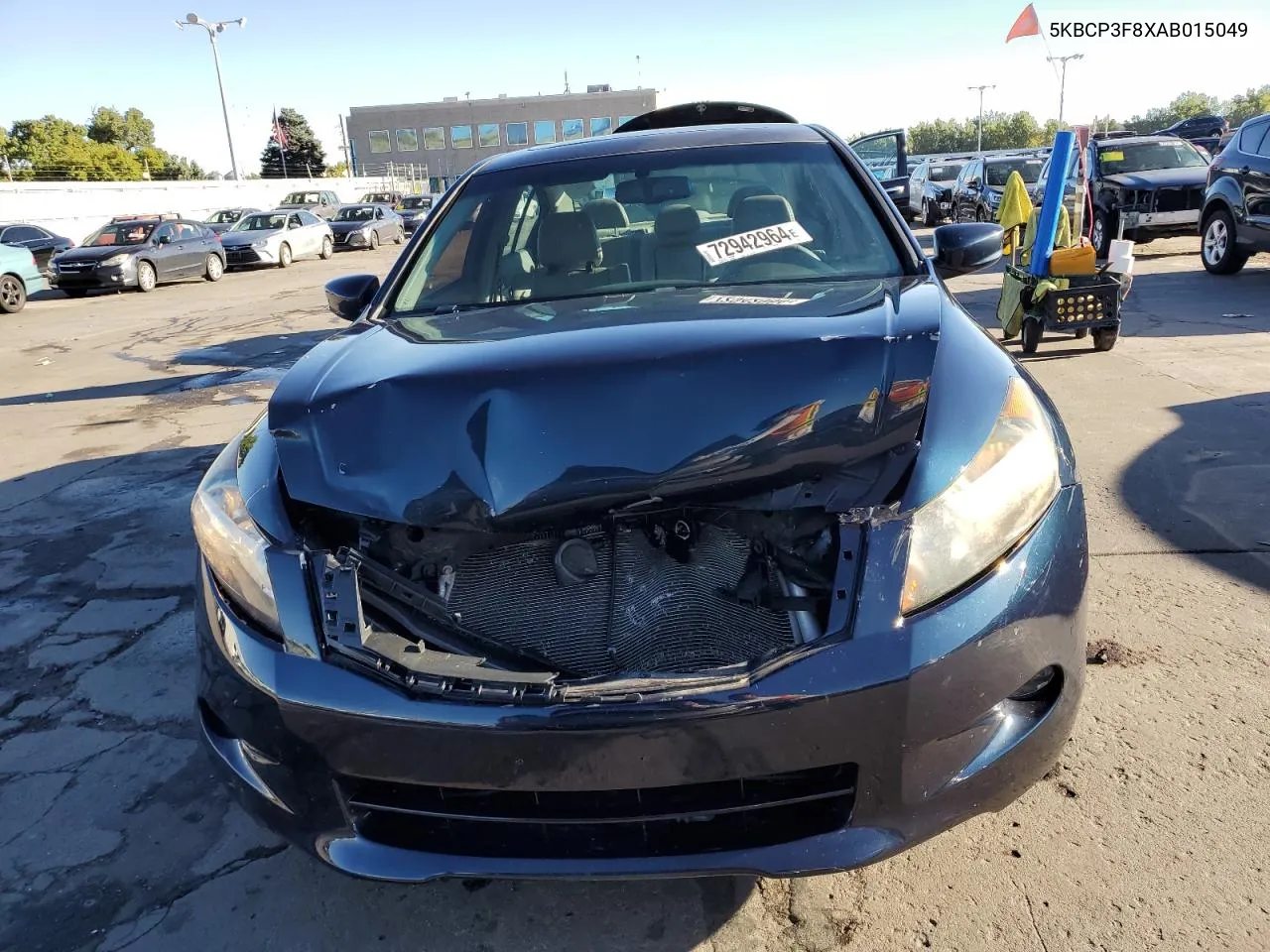 2010 Honda Accord Exl VIN: 5KBCP3F8XAB015049 Lot: 72942964