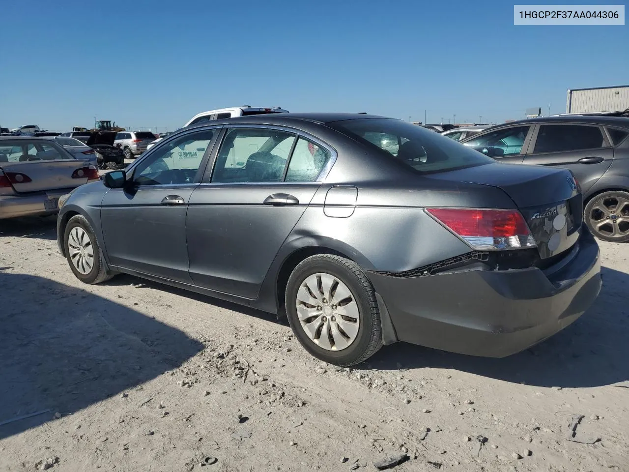 2010 Honda Accord Lx VIN: 1HGCP2F37AA044306 Lot: 72979444