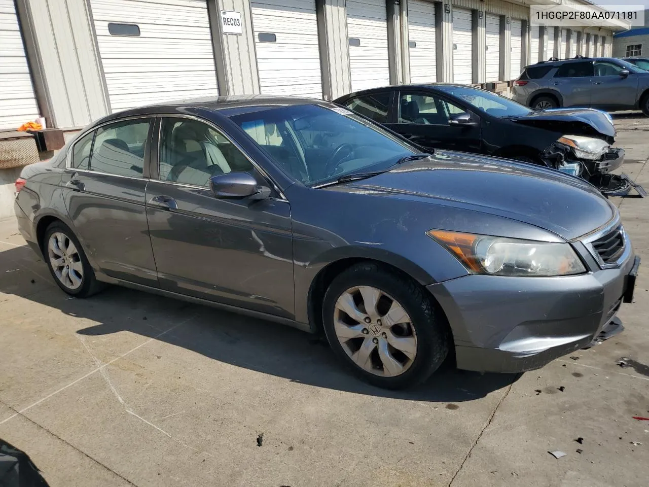 2010 Honda Accord Exl VIN: 1HGCP2F80AA071181 Lot: 73210994