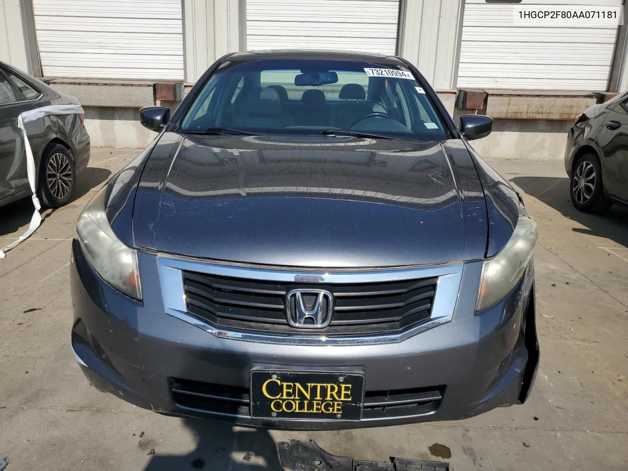 2010 Honda Accord Exl VIN: 1HGCP2F80AA071181 Lot: 73210994