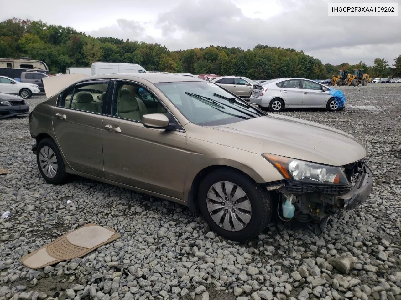 1HGCP2F3XAA109262 2010 Honda Accord Lx