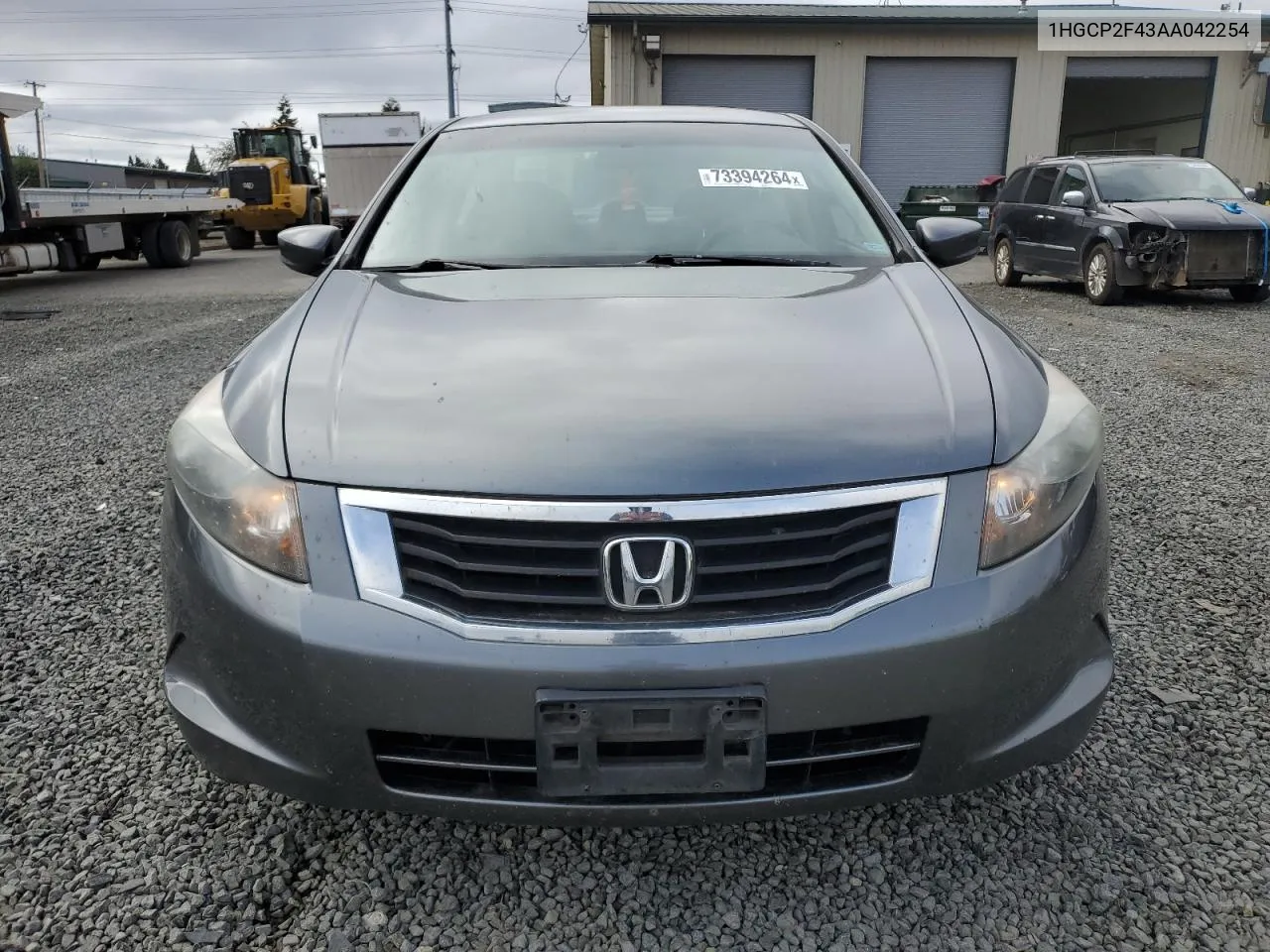 2010 Honda Accord Lxp VIN: 1HGCP2F43AA042254 Lot: 73394264