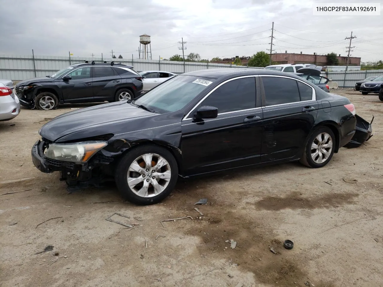 1HGCP2F83AA192691 2010 Honda Accord Exl