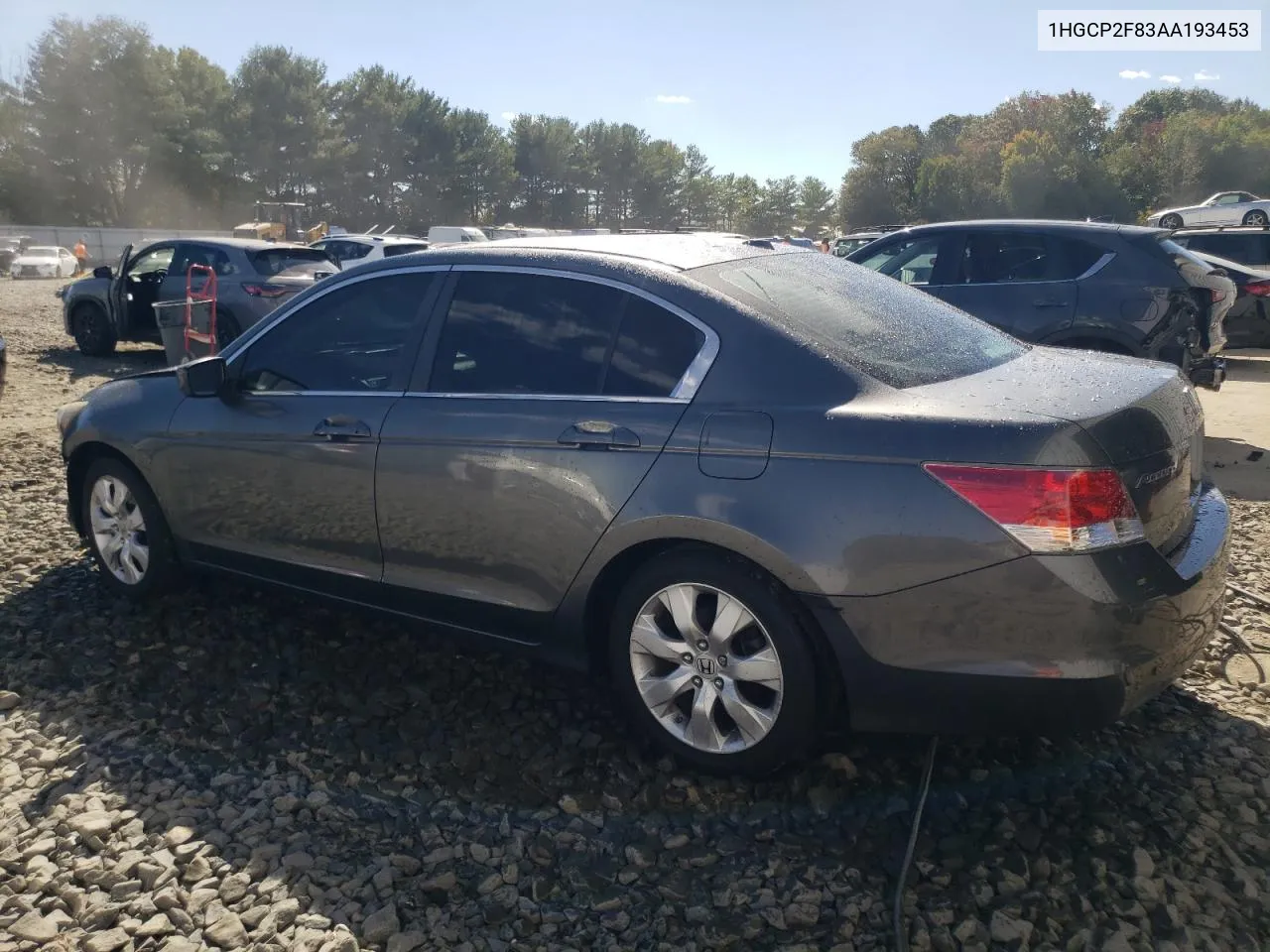 2010 Honda Accord Exl VIN: 1HGCP2F83AA193453 Lot: 74130524