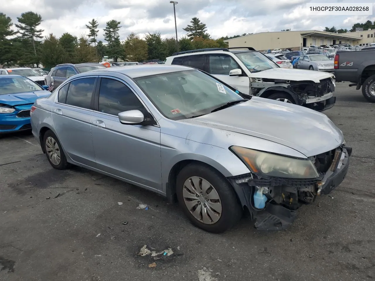 2010 Honda Accord Lx VIN: 1HGCP2F30AA028268 Lot: 74214734