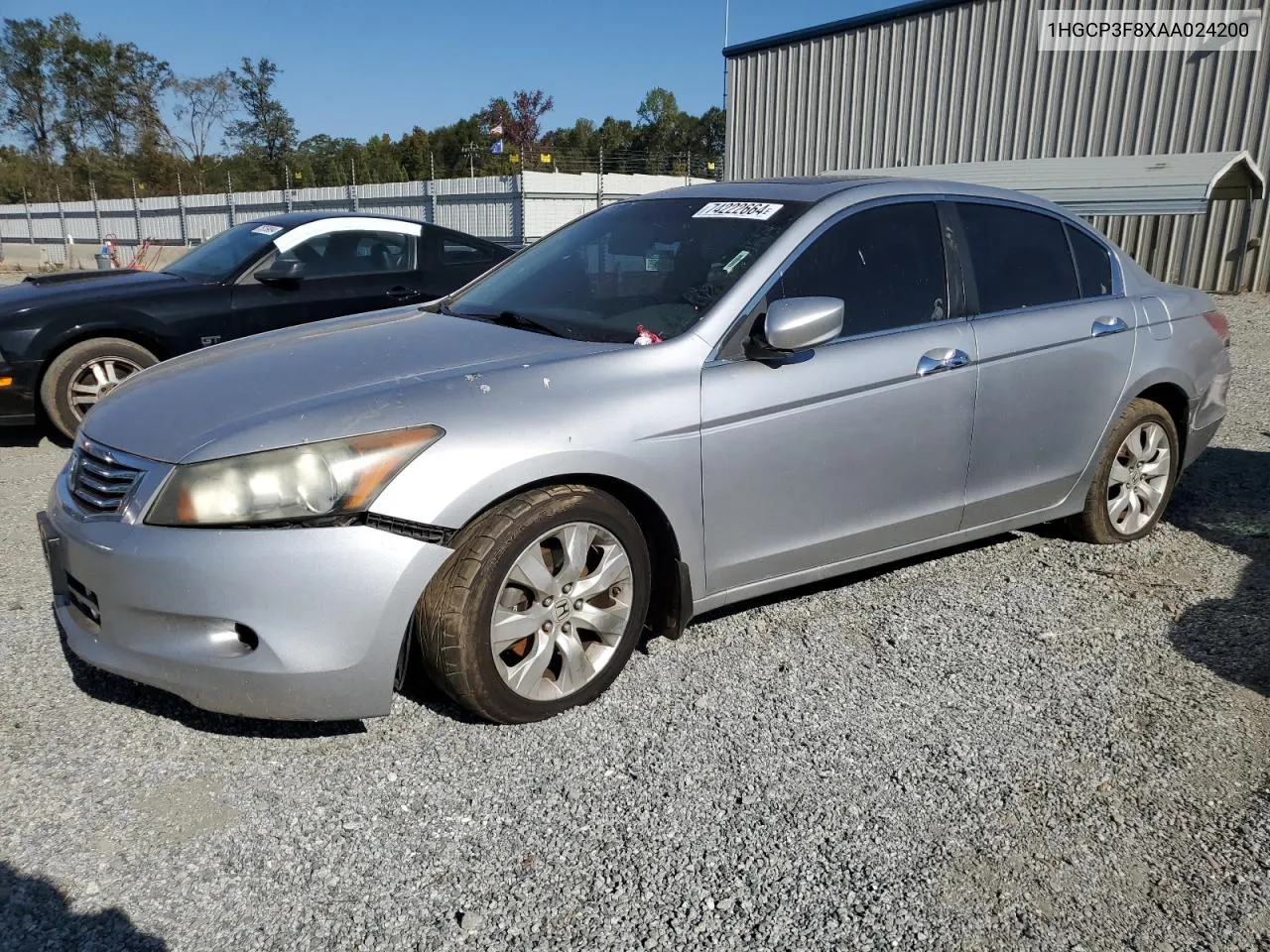 2010 Honda Accord Exl VIN: 1HGCP3F8XAA024200 Lot: 74222664