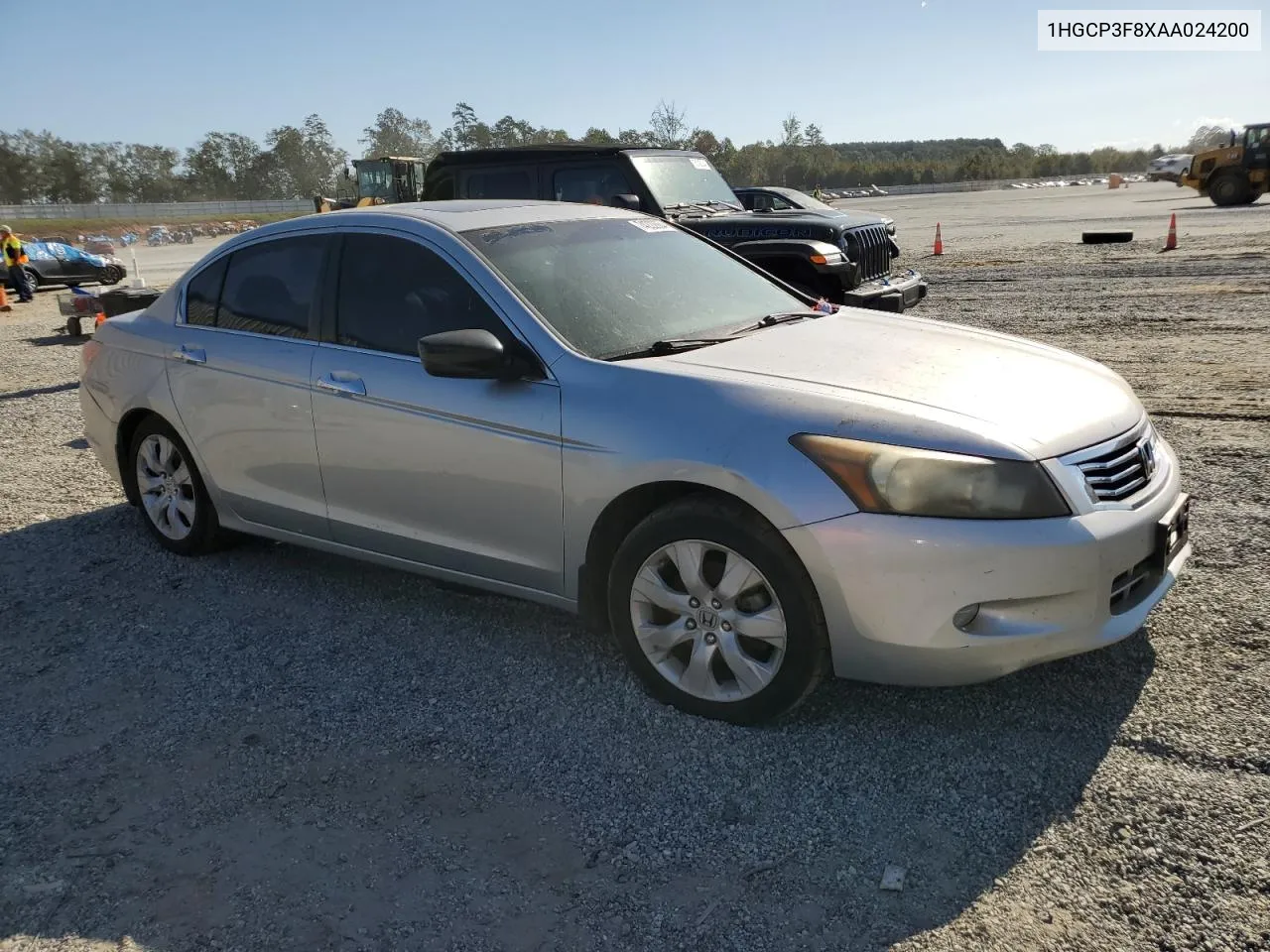 2010 Honda Accord Exl VIN: 1HGCP3F8XAA024200 Lot: 74222664