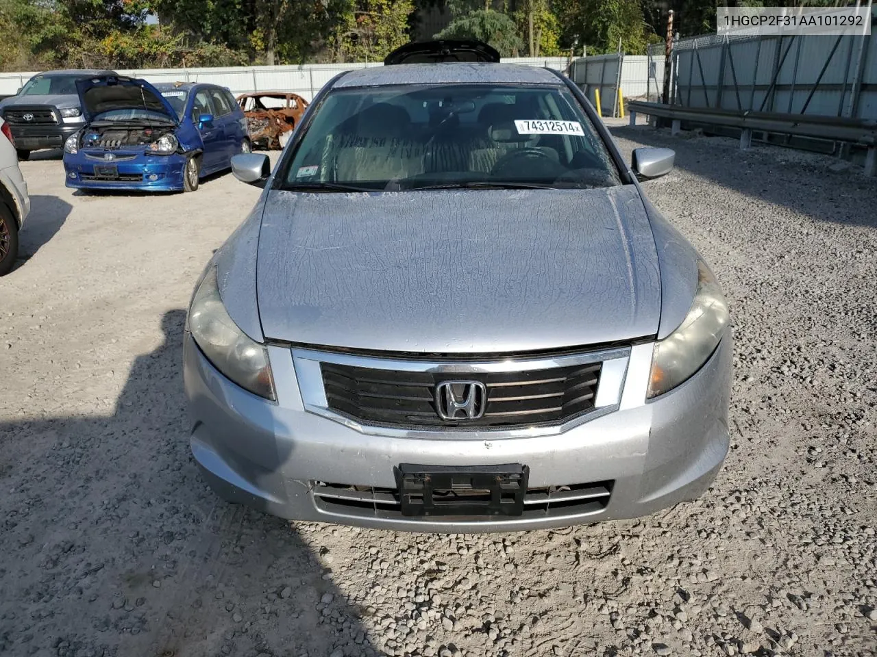 2010 Honda Accord Lx VIN: 1HGCP2F31AA101292 Lot: 74312514