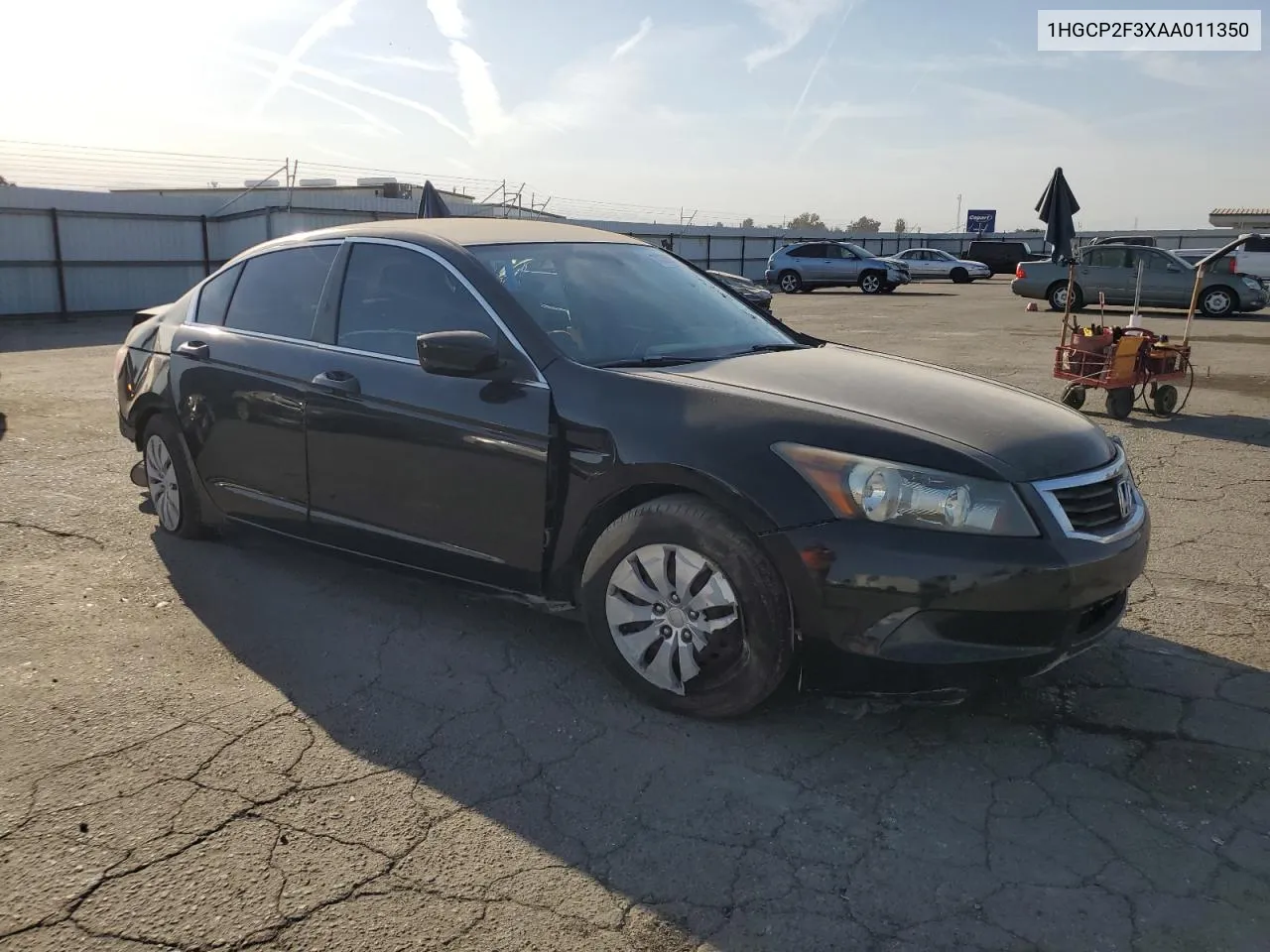 1HGCP2F3XAA011350 2010 Honda Accord Lx