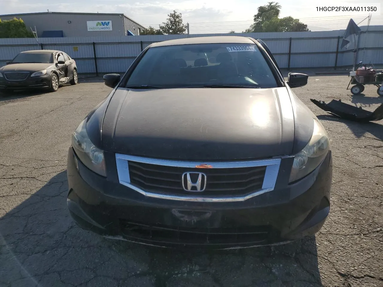 1HGCP2F3XAA011350 2010 Honda Accord Lx