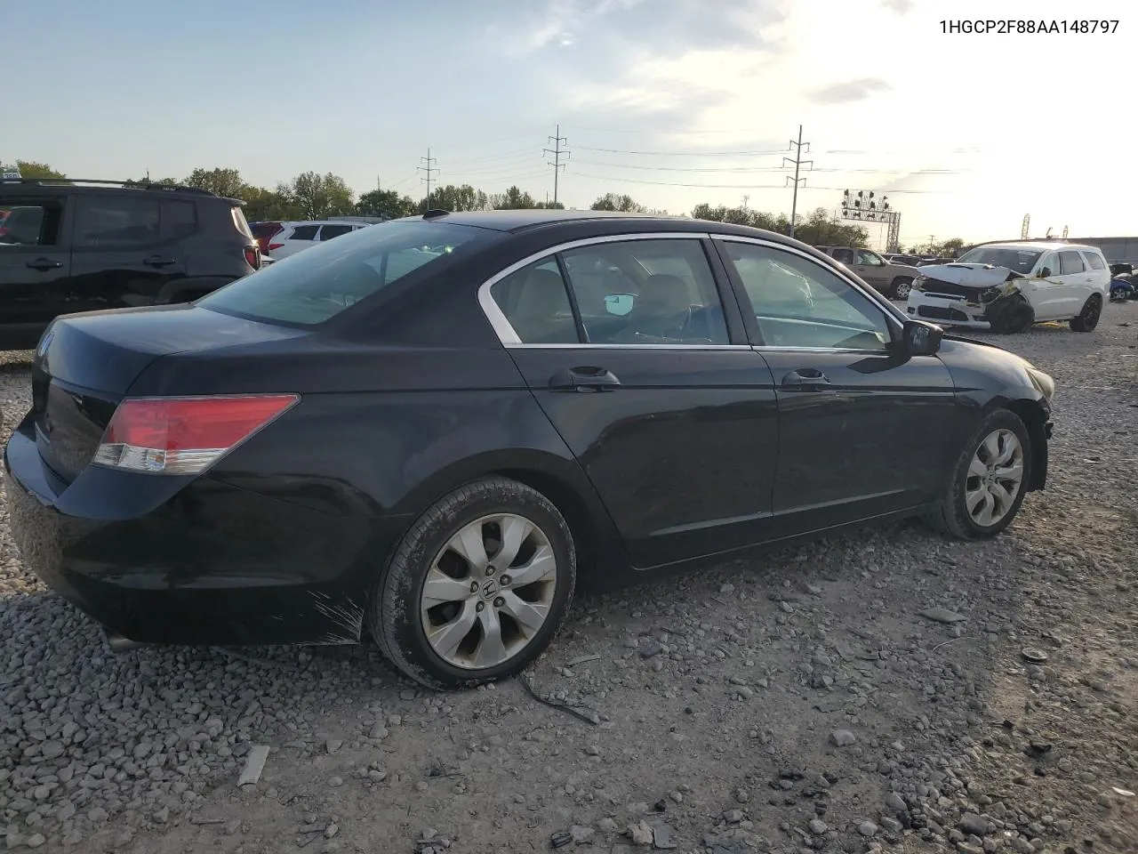 1HGCP2F88AA148797 2010 Honda Accord Exl