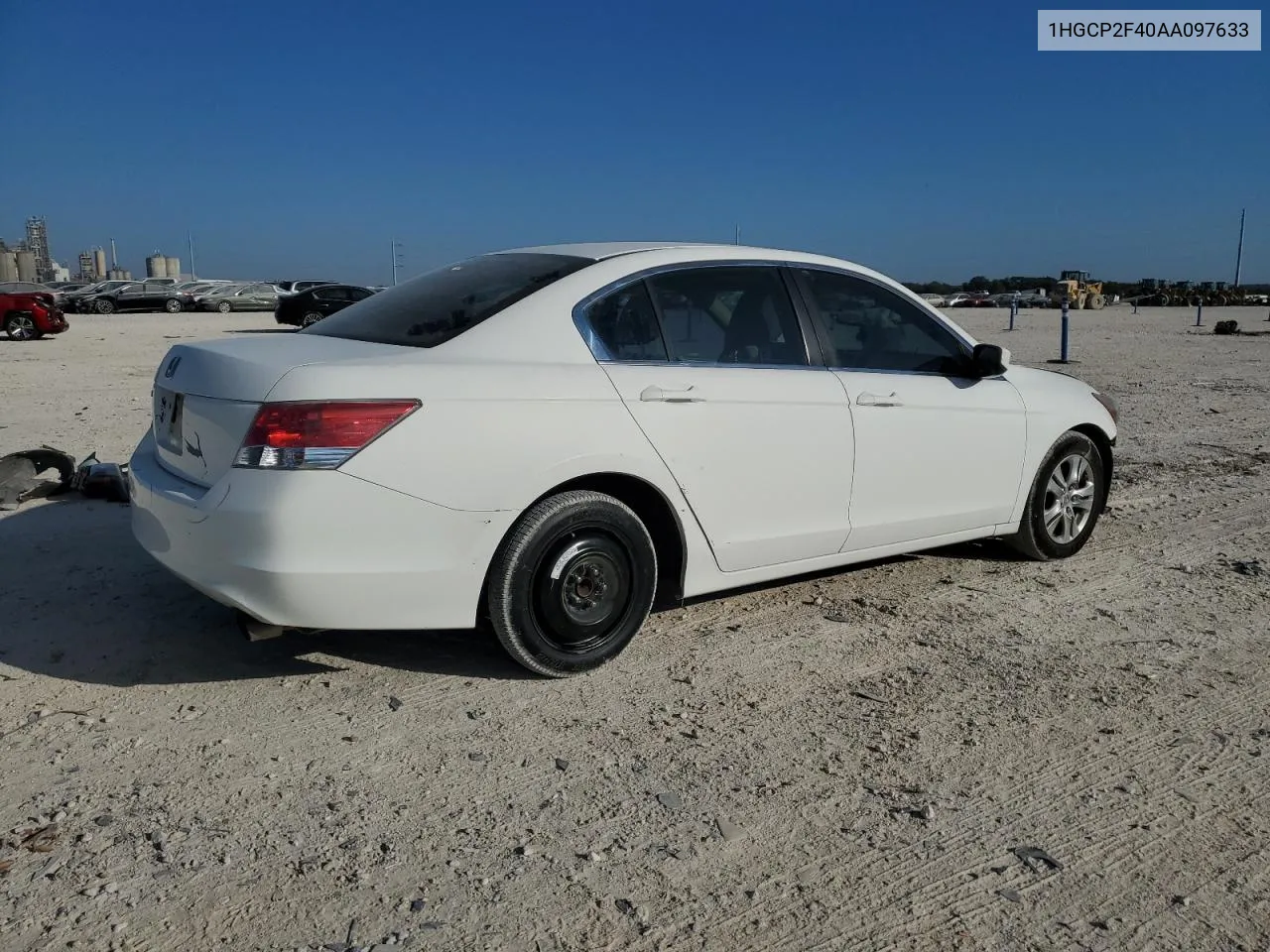 2010 Honda Accord Lxp VIN: 1HGCP2F40AA097633 Lot: 74744504